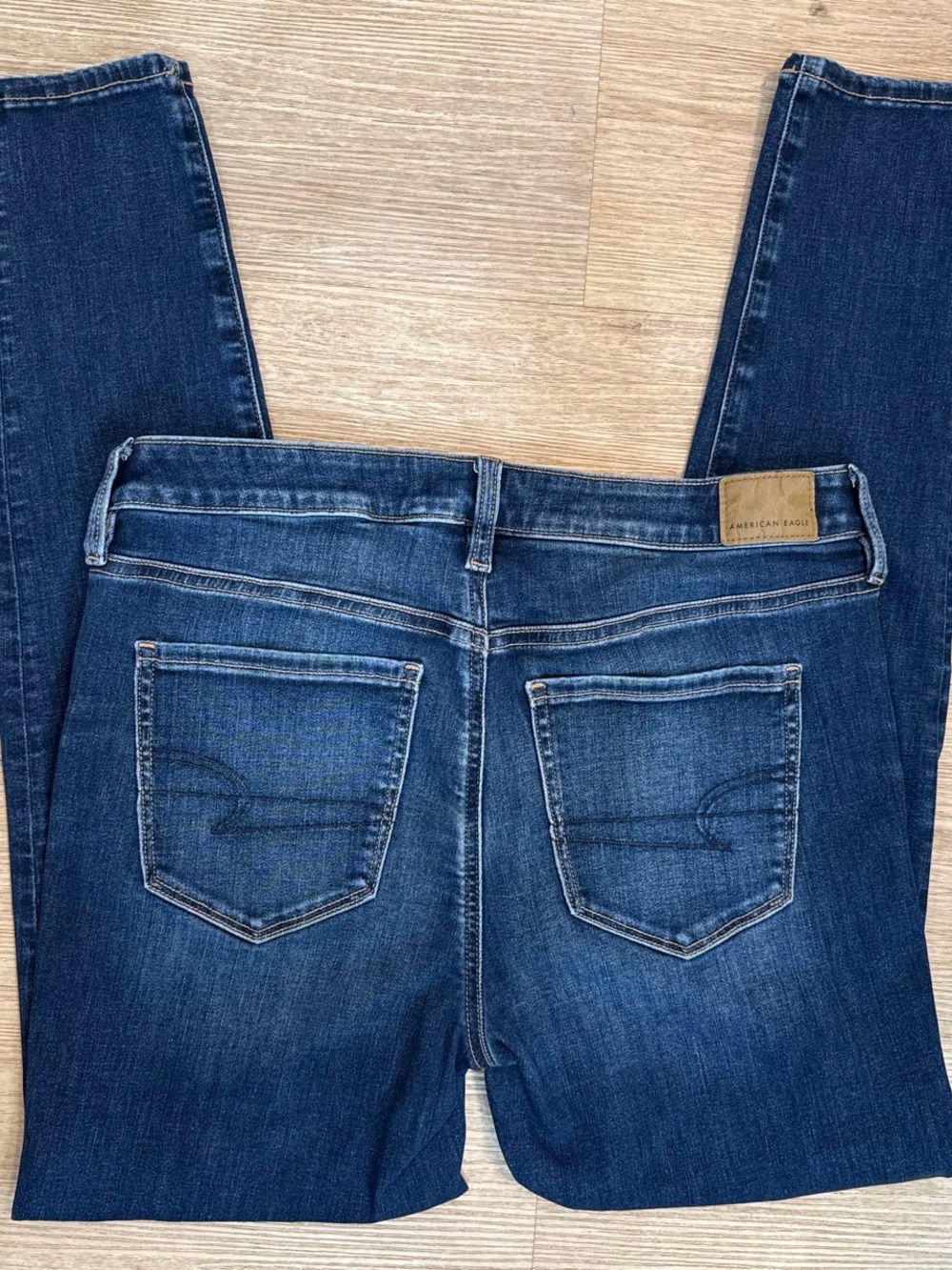 American Eagle Outfitters Women's Dark Blue Jeggings